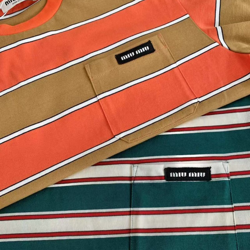 M*um*u Pocket Stripe Long Sleeve