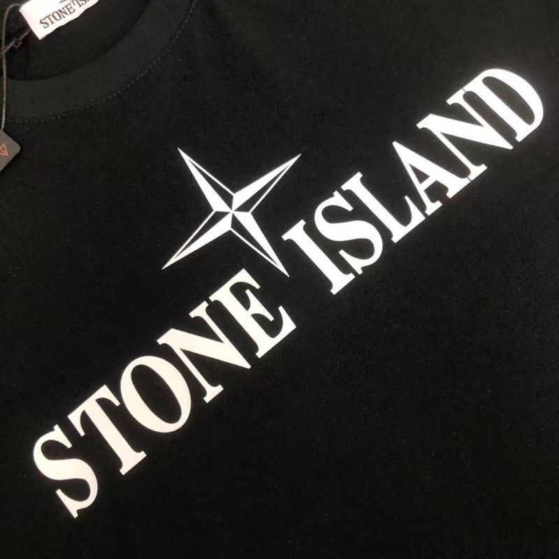 STONE ISLAND printed plug-in T-shirt