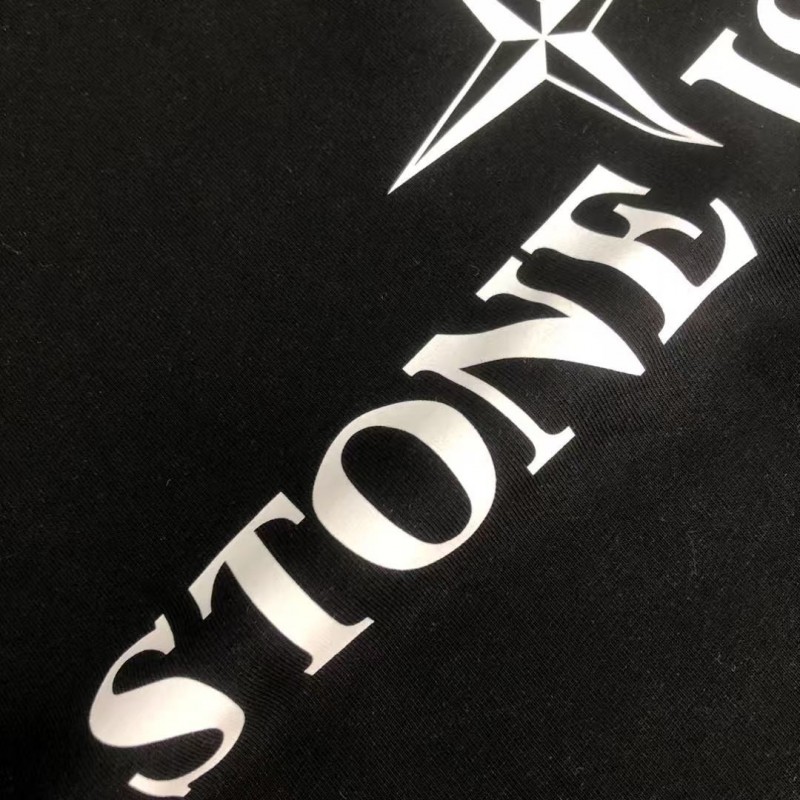 STONE ISLAND printed plug-in T-shirt
