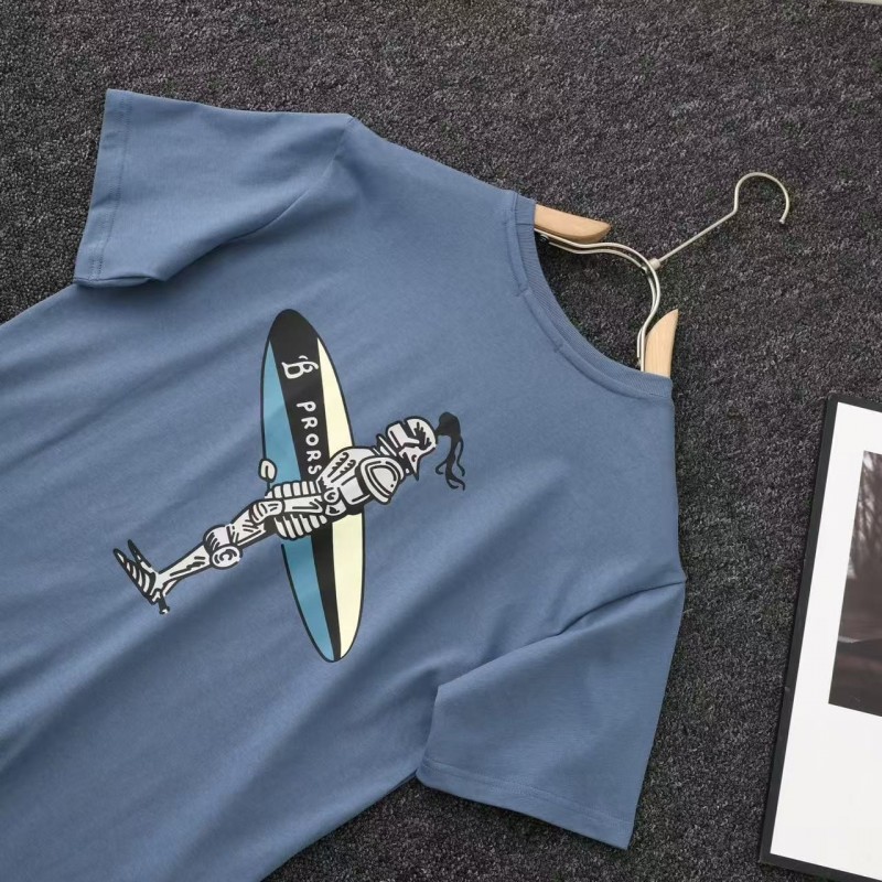 B**rry 25ss knight print short sleeve