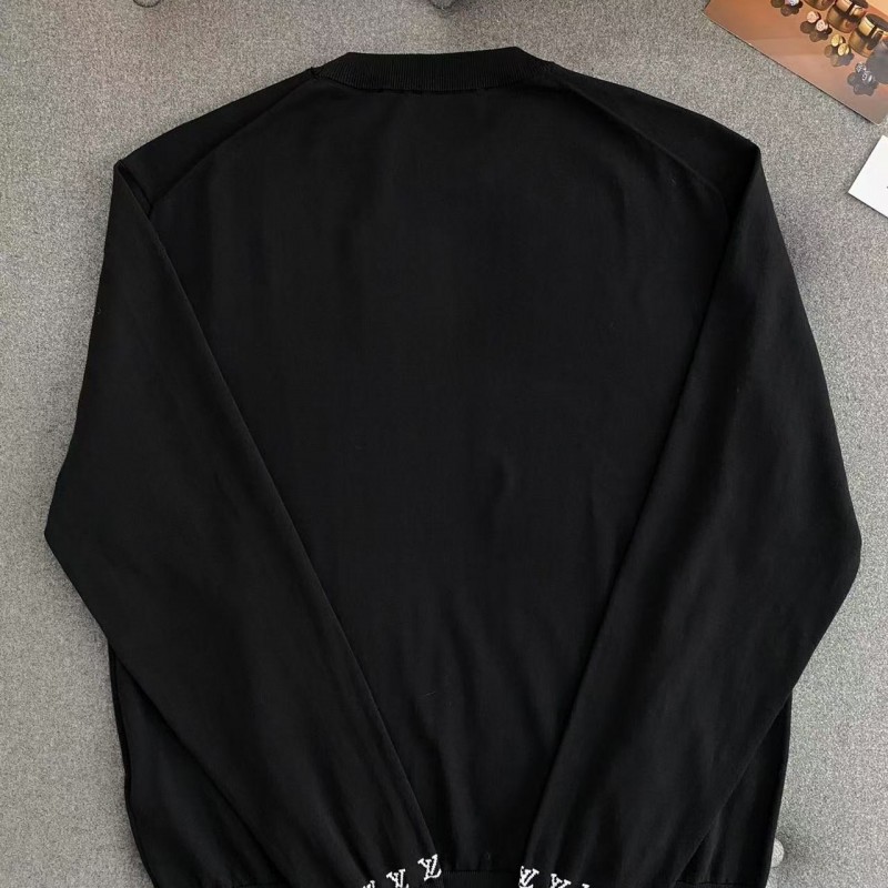 L0*is V*t0n co-branded Tyler knitted long-sleeved logo