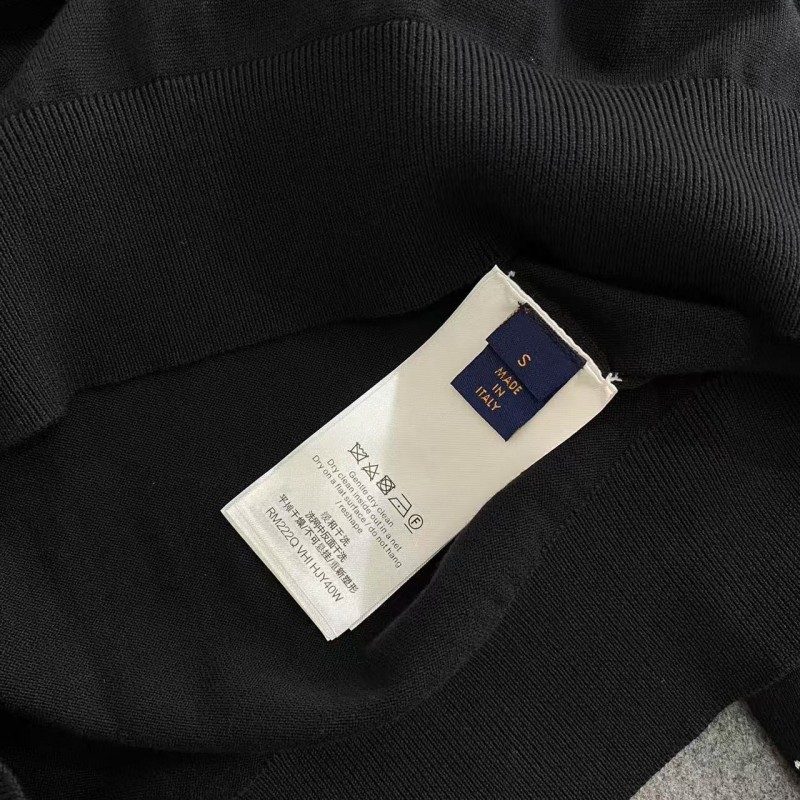 L0*is V*t0n co-branded Tyler knitted long-sleeved logo