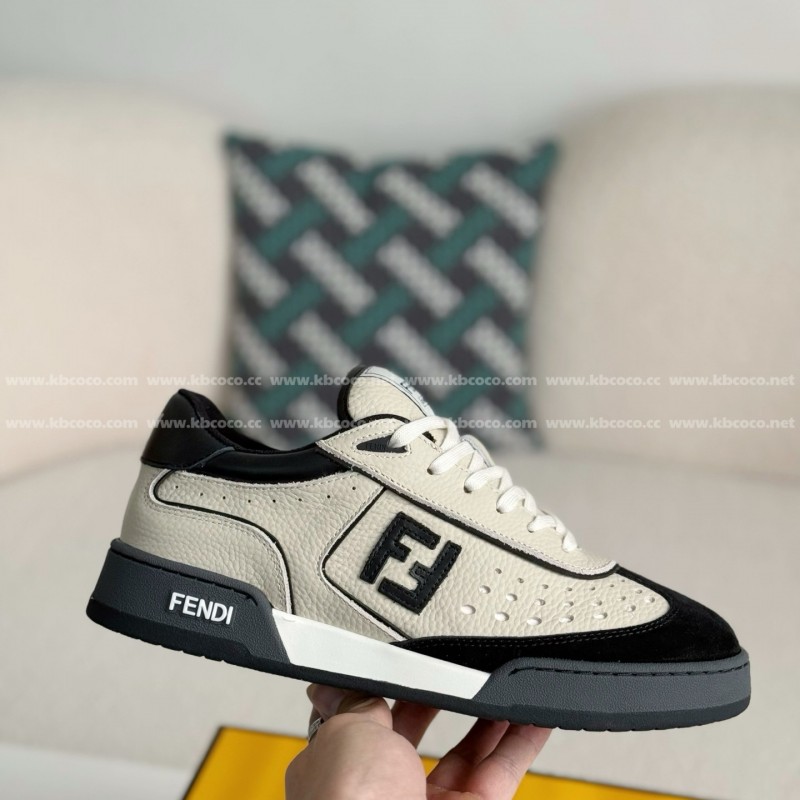 F**di Leather Casual Plimsoll Shoes