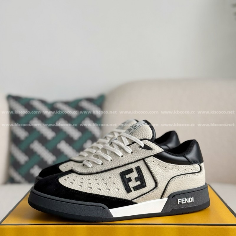 F**di Leather Casual Plimsoll Shoes