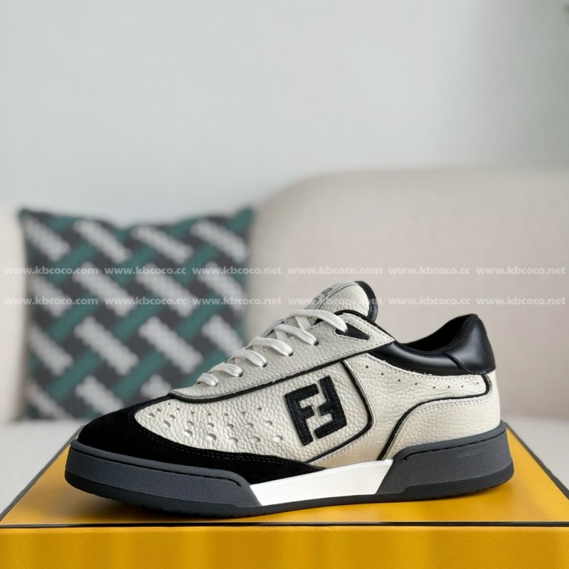 F**di Leather Casual Plimsoll Shoes