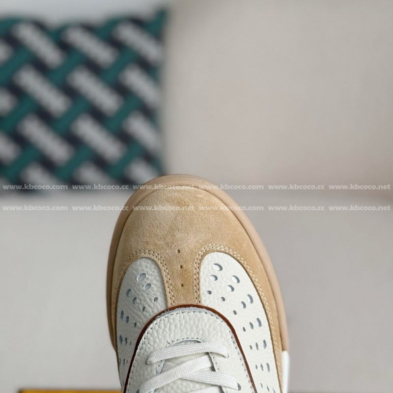 F**di Leather Casual Plimsoll Shoes