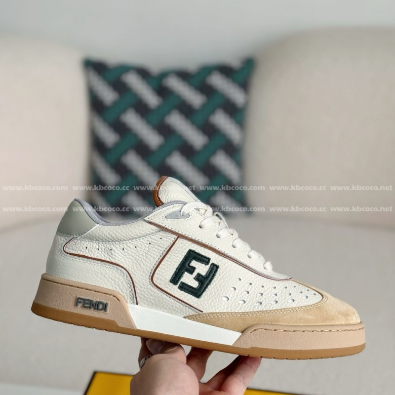 F**di Leather Casual Plimsoll Shoes