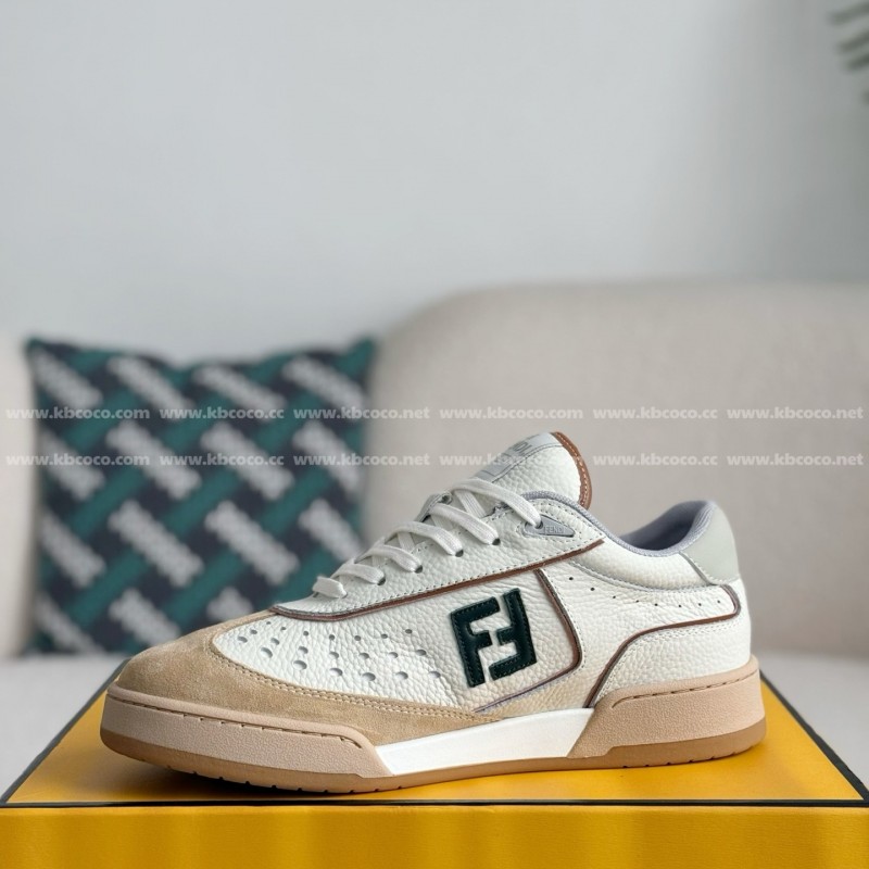 F**di Leather Casual Plimsoll Shoes