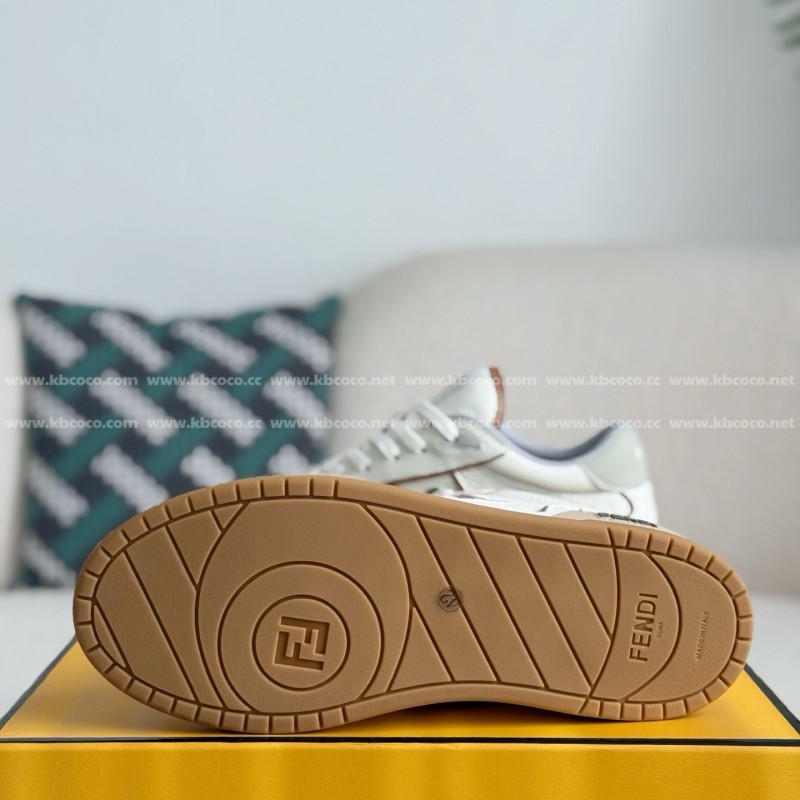 F**di Leather Casual Plimsoll Shoes