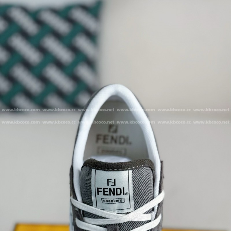 F**di Leather Casual Plimsoll Shoes