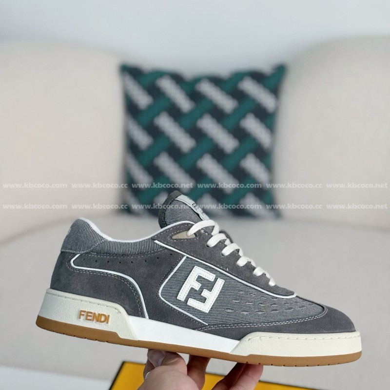 F**di Leather Casual Plimsoll Shoes