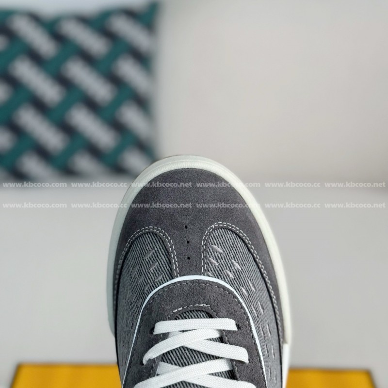 F**di Leather Casual Plimsoll Shoes