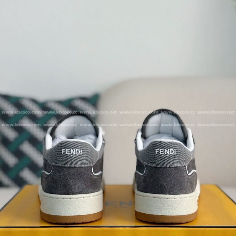 F**di Leather Casual Plimsoll Shoes