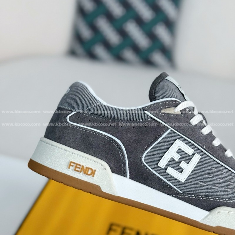 F**di Leather Casual Plimsoll Shoes