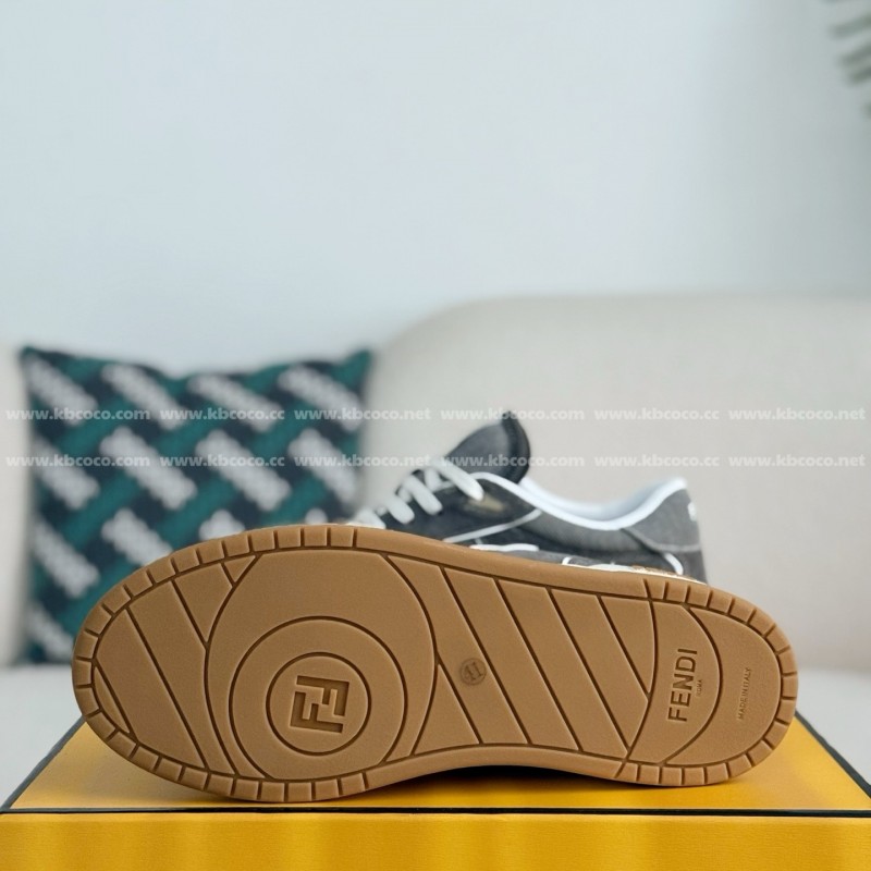 F**di Leather Casual Plimsoll Shoes