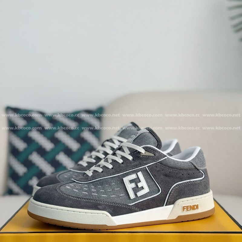 F**di Leather Casual Plimsoll Shoes