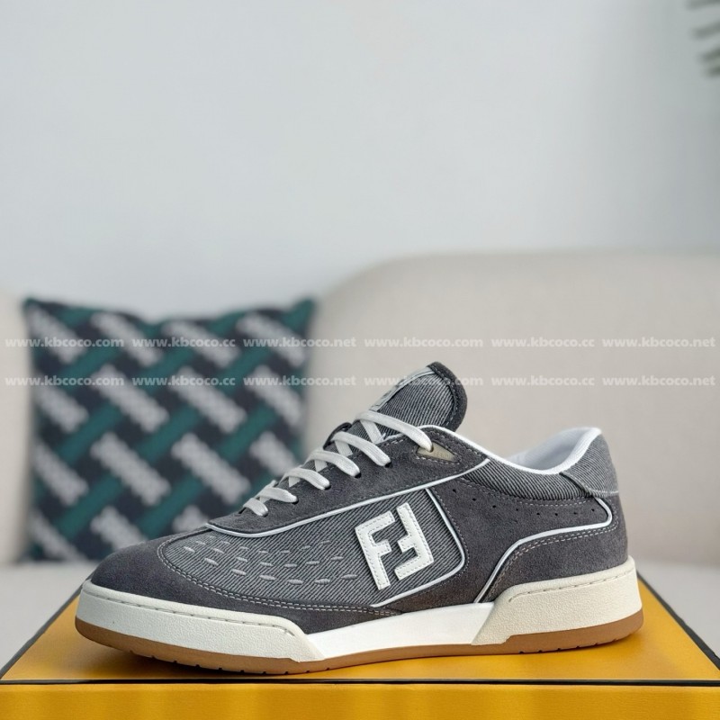 F**di Leather Casual Plimsoll Shoes