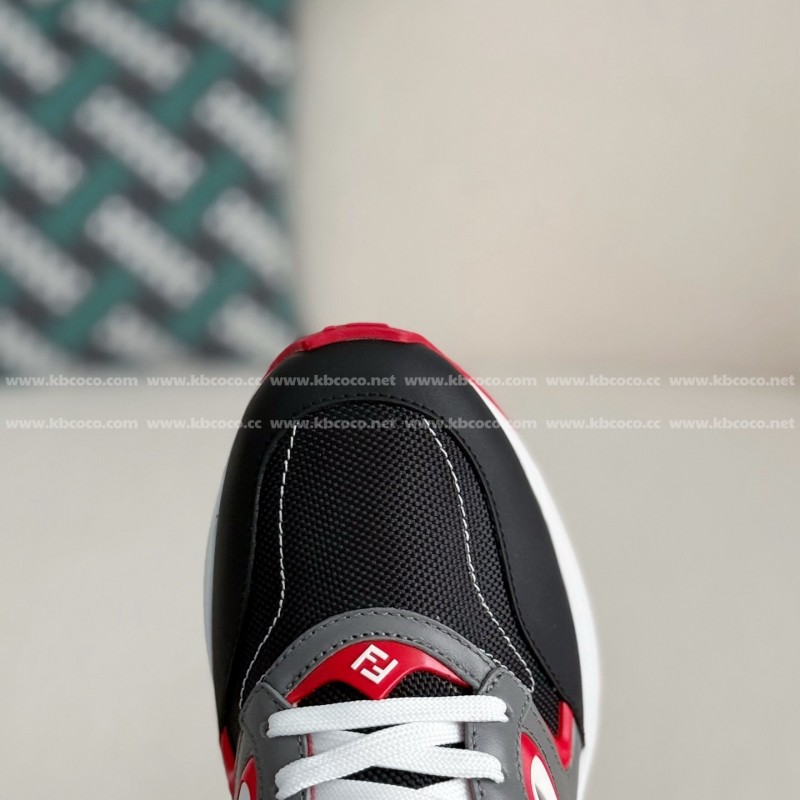 F**di Leather Casual Low-Top Shoes