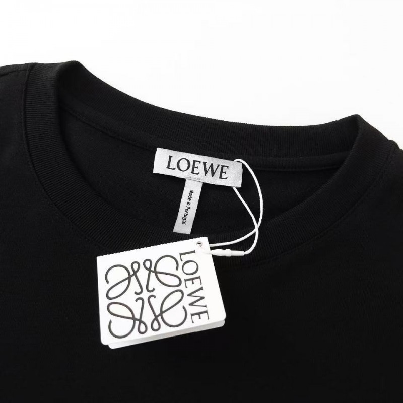 L0ew* classic chest LOGO basic short sleeves