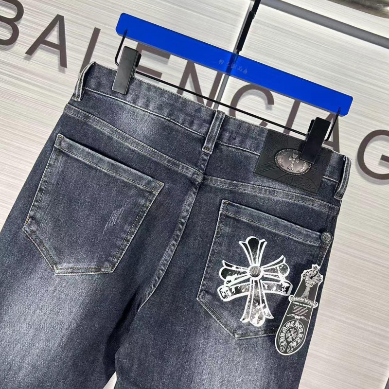 Ch**me He**ts hardware logo jeans