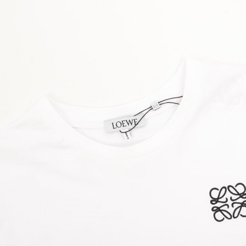 L0ew* classic chest LOGO basic short sleeve
