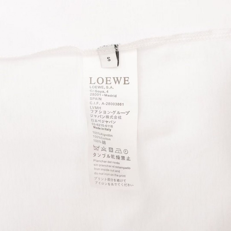 L0ew* classic chest LOGO basic short sleeve