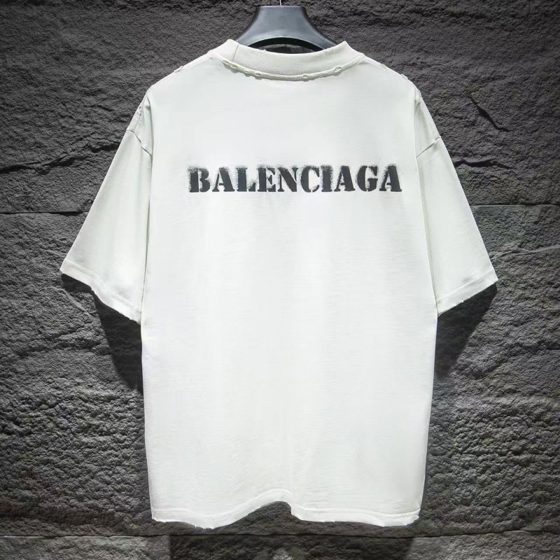 BLCG Blurred Slogan Short Sleeves