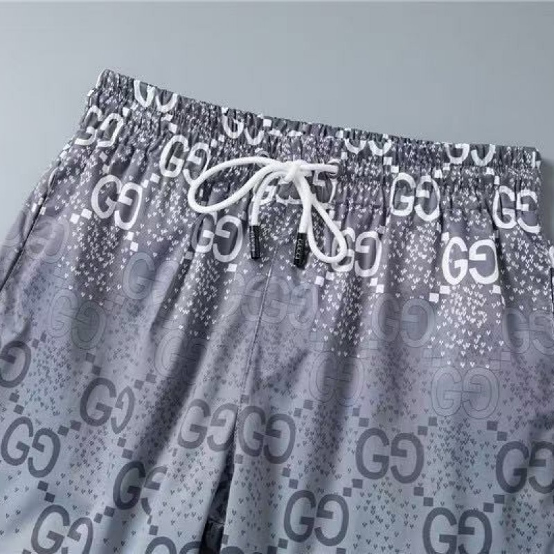 G*u*i 2025 spring and summer new classic logo beach shorts