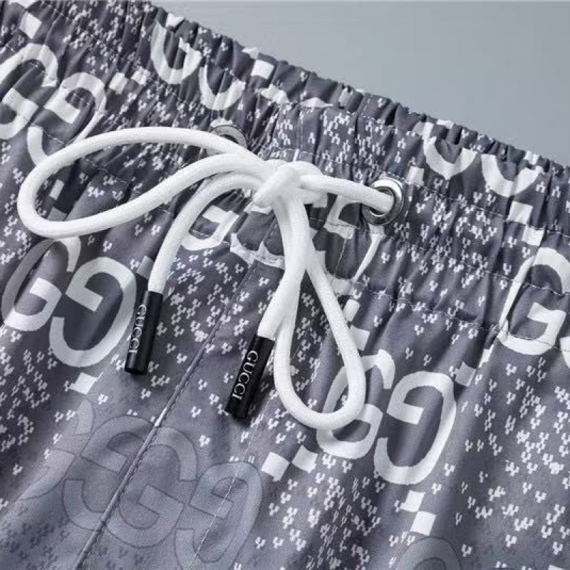 G*u*i 2025 spring and summer new classic logo beach shorts