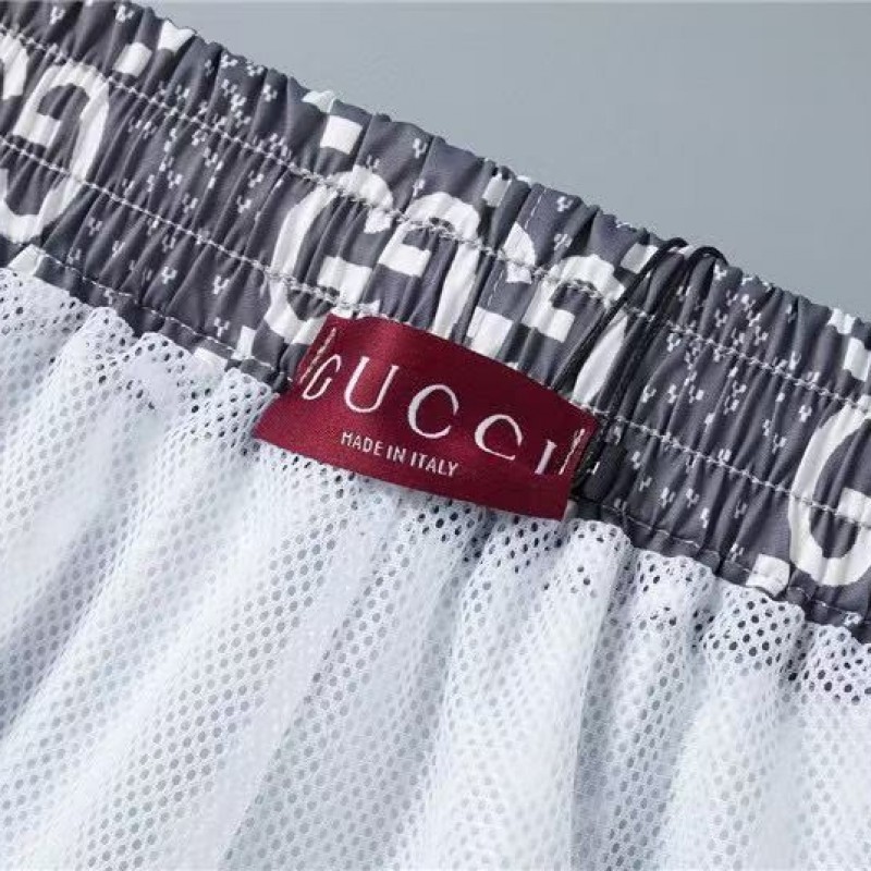 G*u*i 2025 spring and summer new classic logo beach shorts