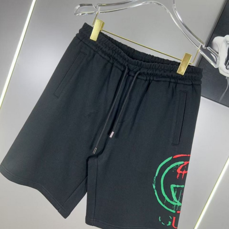 G*u*i side print classic logo shorts