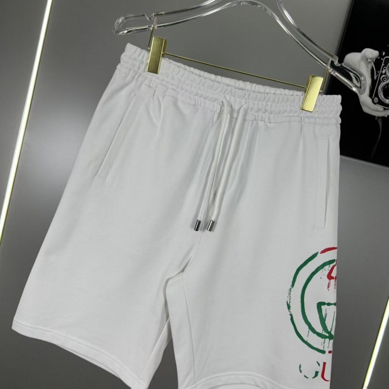 G*u*i side print classic logo shorts