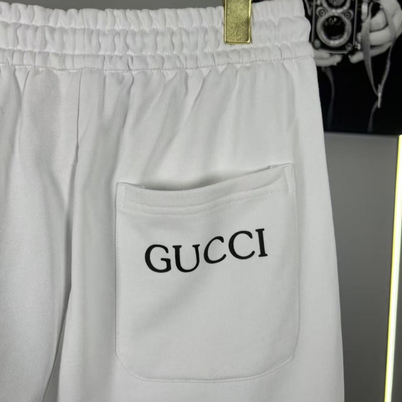 G*u*i side print classic logo shorts