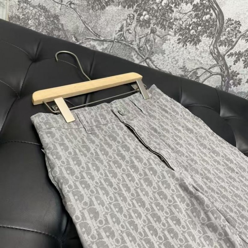 D*0r printed work jeans