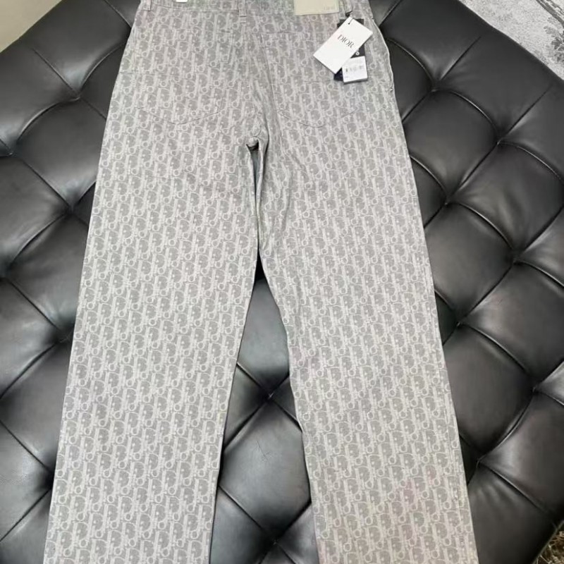 D*0r printed work jeans