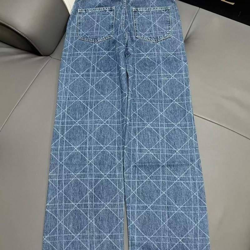 D*0r diamond laser embroidered jeans