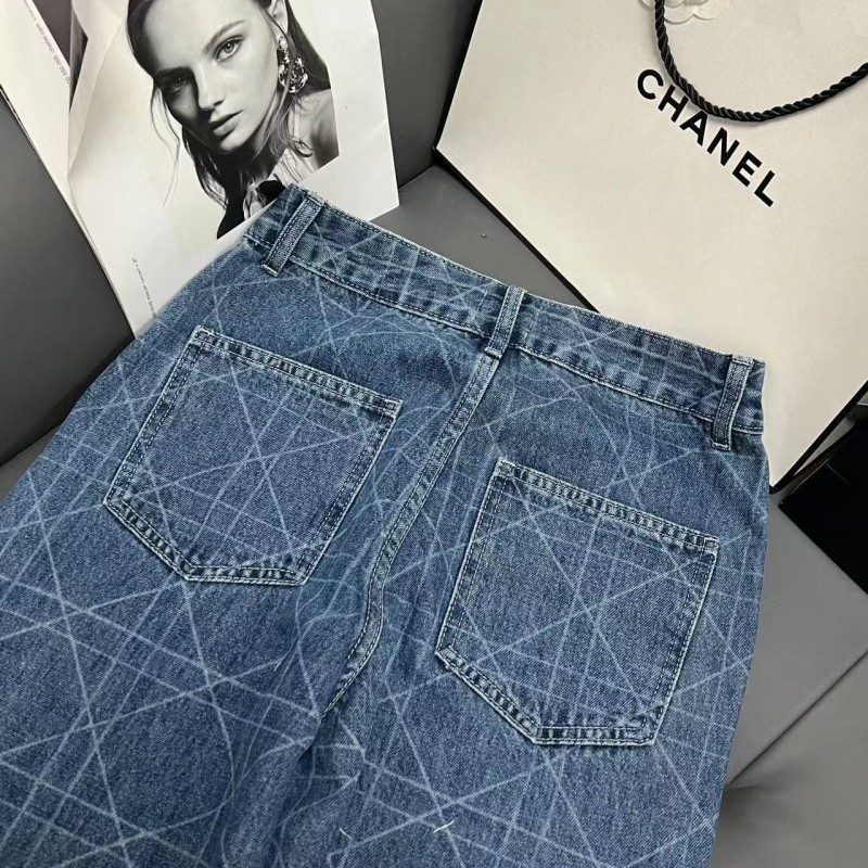 D*0r diamond laser embroidered jeans
