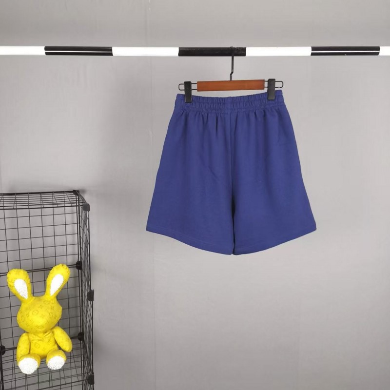 Ba*len*cia*ga Embroidered Cotton Shorts