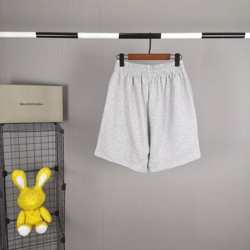 Ba*len*cia*ga Embroidered Cotton Shorts