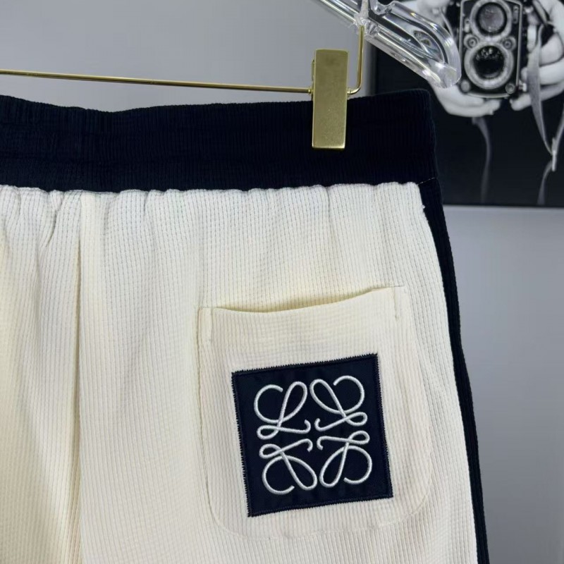 L0ew* latest casual patchwork shorts