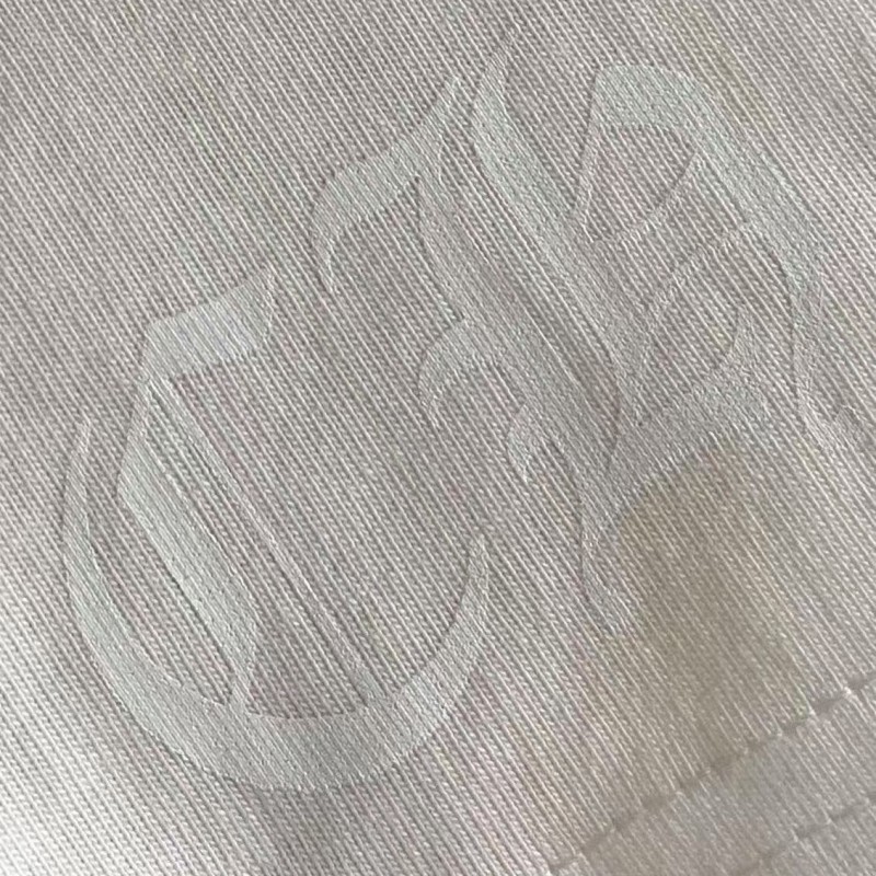 Ch**me He**ts 2025 early spring new style pocket horseshoe print short sleeves