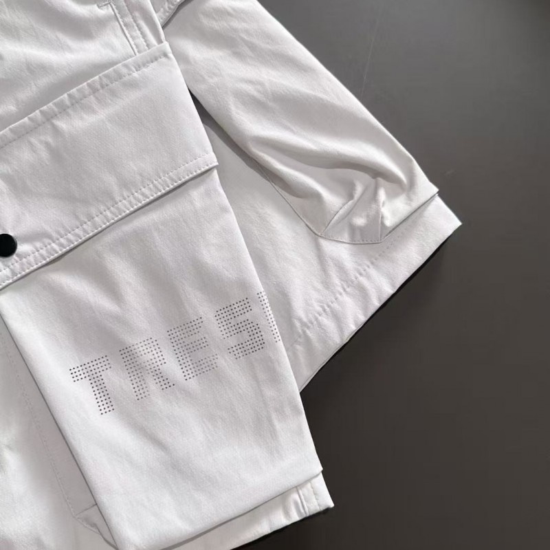 Stone Island 2025 Spring and Summer New Elastic Casual Shorts