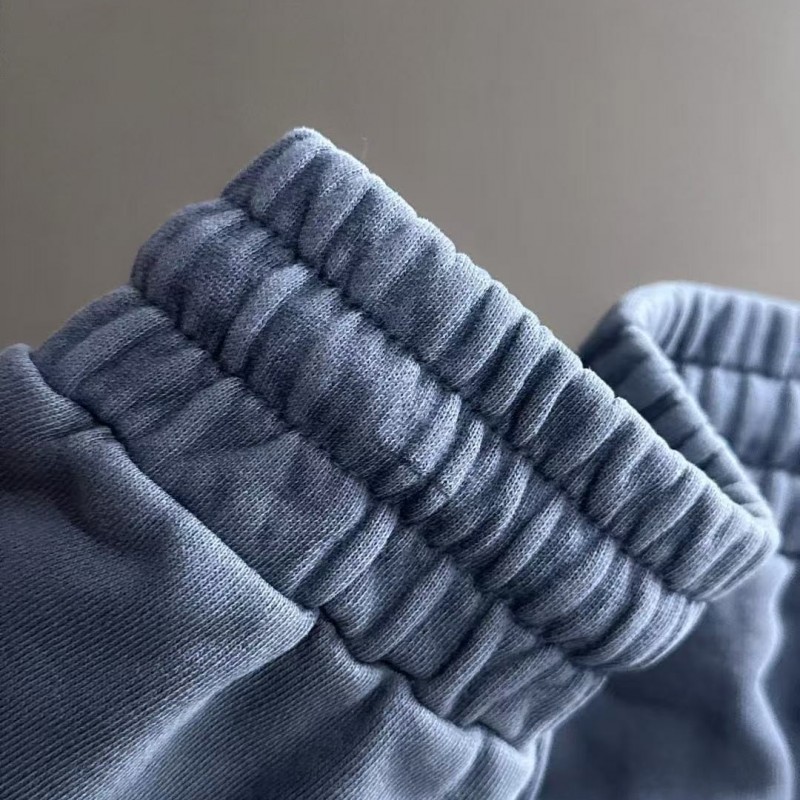 Stone Island 2025 Spring and Summer New Elastic Band Casual Washed Loose Shorts