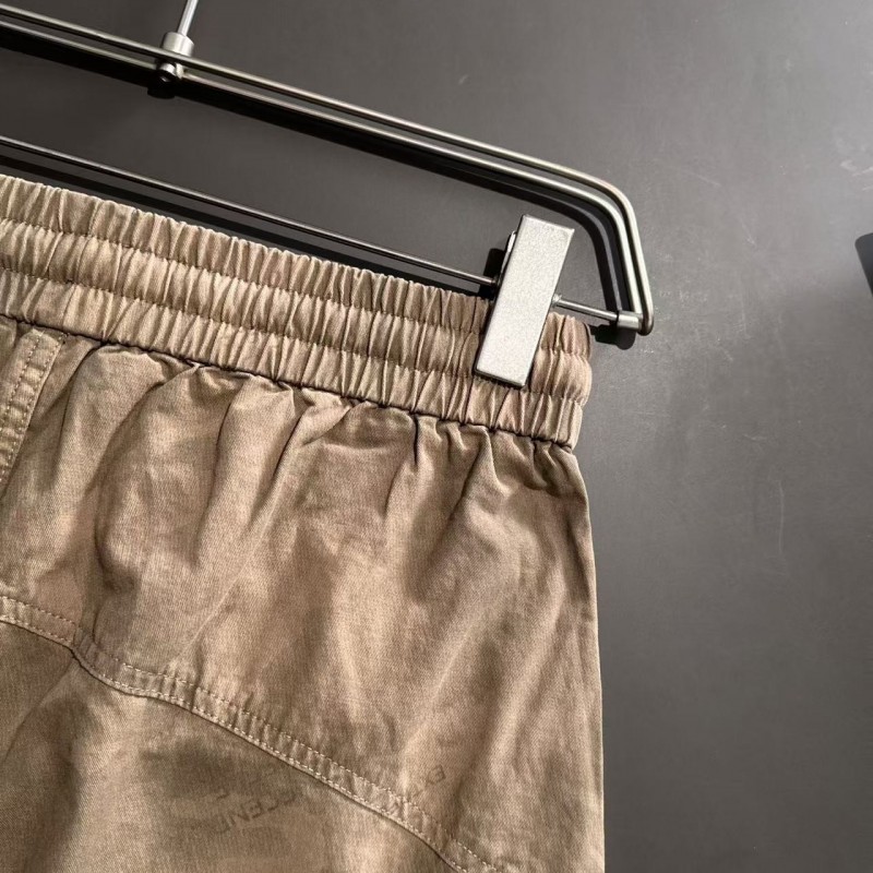 Stone Island 2025 Spring and Summer New Zipper Elastic Shorts