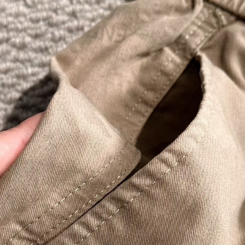 Stone Island 2025 Spring and Summer New Zipper Elastic Shorts