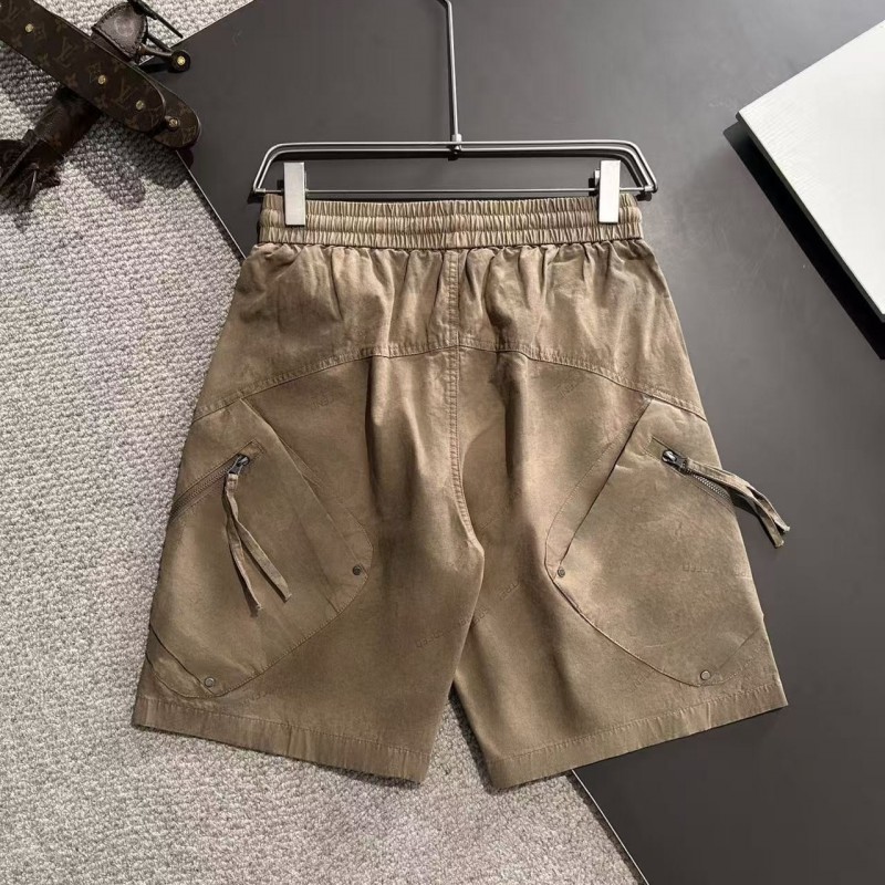 Stone Island 2025 Spring and Summer New Zipper Elastic Shorts