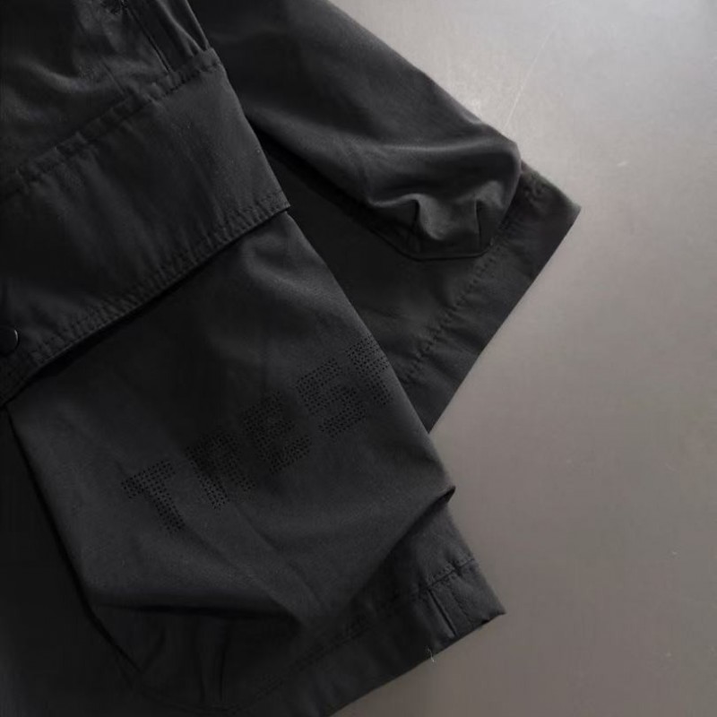 Stone Island 2025 Spring and Summer New Elastic Casual Shorts