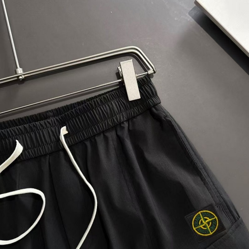 Stone Island 2025 Spring and Summer New Elastic Casual Shorts