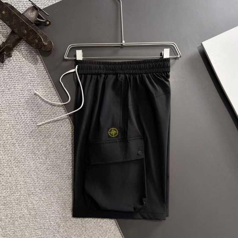 Stone Island 2025 Spring and Summer New Elastic Casual Shorts
