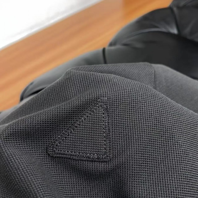 Pra*a 2025 new  lapel polo short sleeve